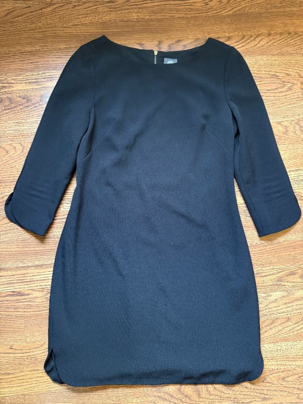 Vince Camuto Black Long Sleeve Dress